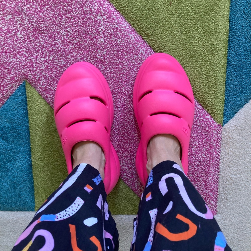 UGG EVA Sport Yeah Clog. Taffy Pink - Picture 2 of 9